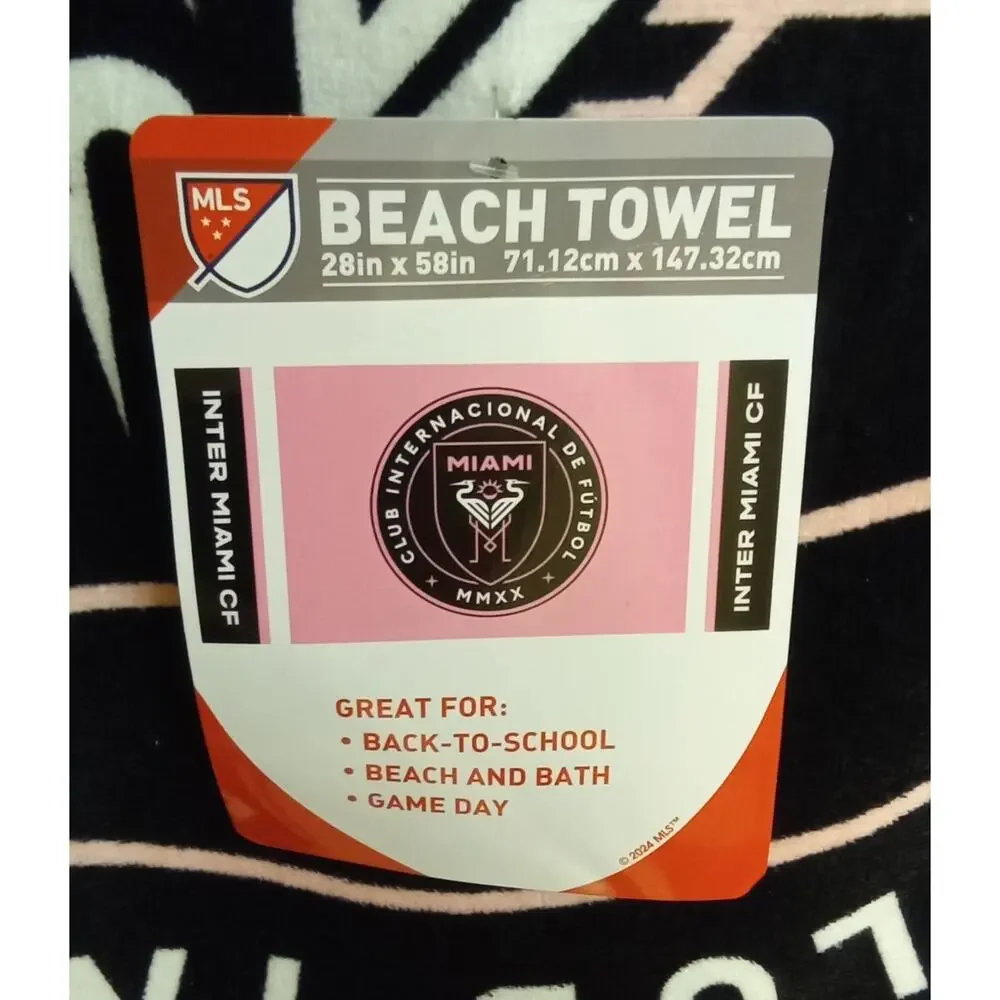 Inter Miami MLS Beach Towel 28